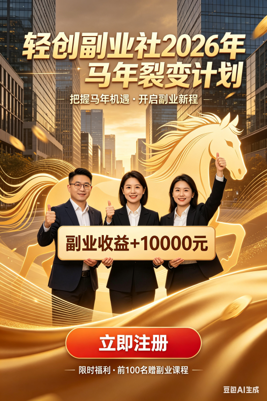 开通本站会员VIP，尊享全站资源免费下载，享70%的推广提成！-轻创富业社